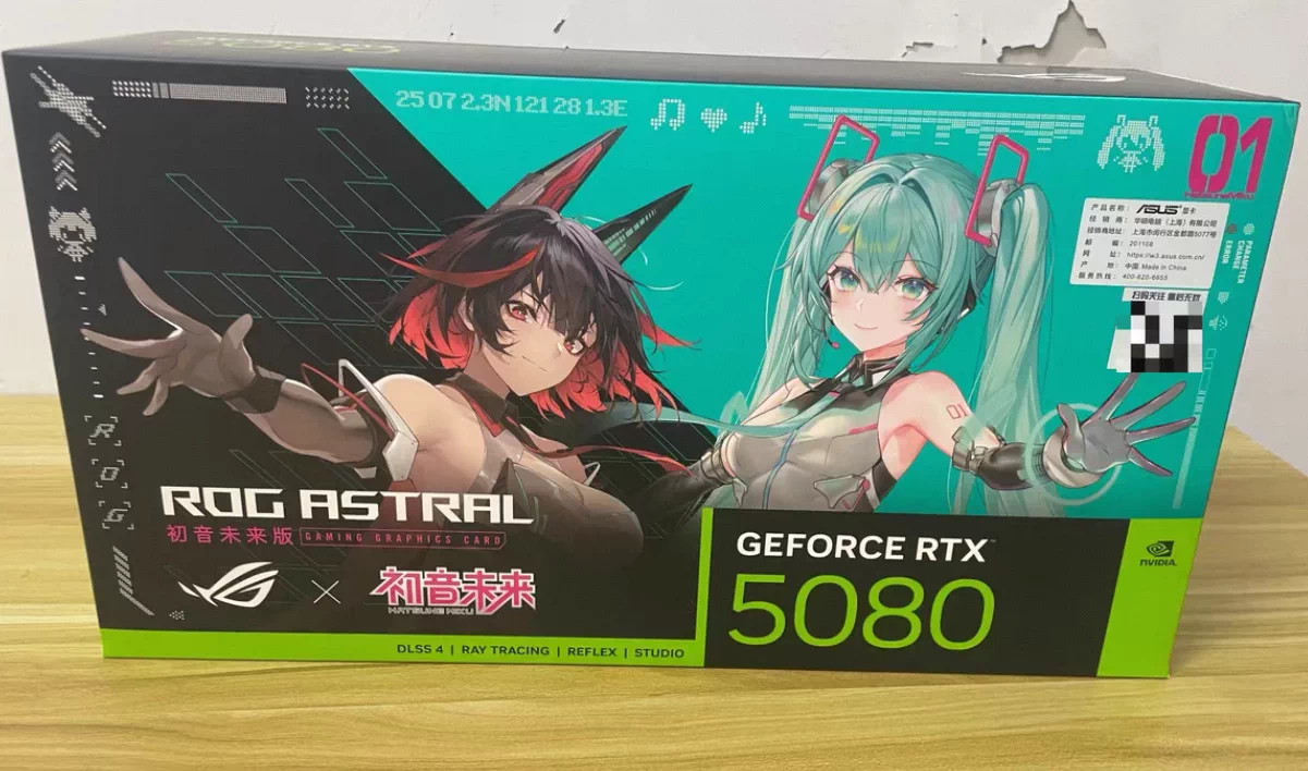 ASUS  5080 16GB  HATSUNE MIKU EDITION