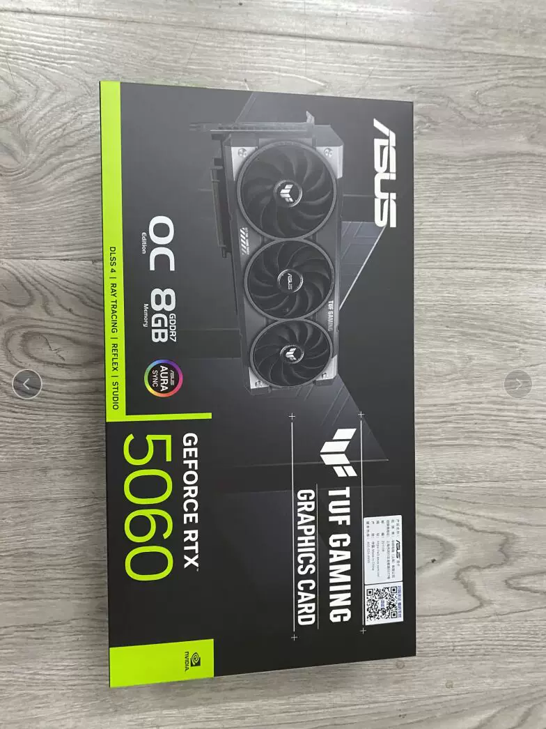 ASUS TUF Gaming  5060 8GB OC Edition