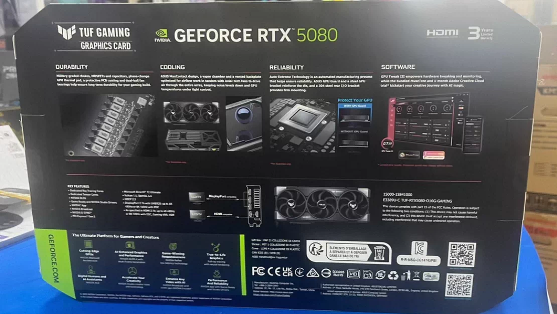ASUS TUF Gaming 5080 16GB OC Edition