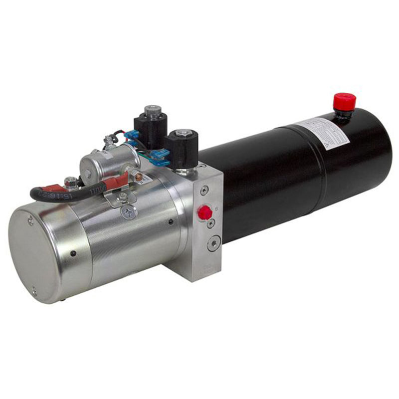 Bucher 12V DC Double-Acting Hydraulic Power Unit – 1.4 GPM / 3000 PSI