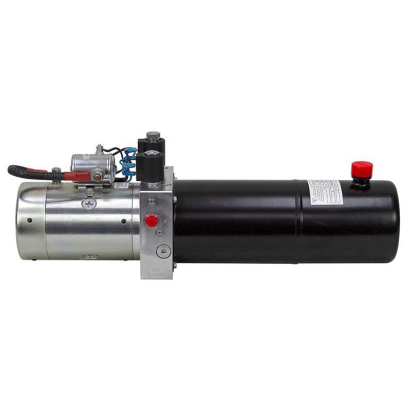 Bucher 12V DC Double-Acting Hydraulic Power Unit – 1.4 GPM / 3000 PSI