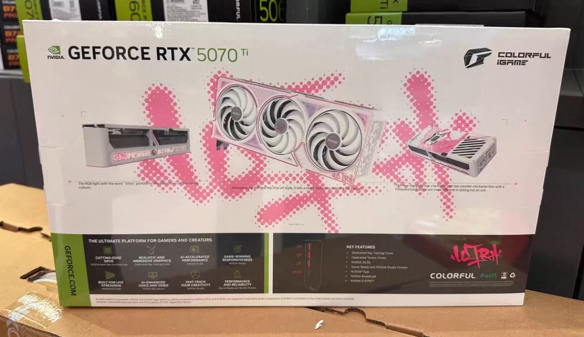 COLORFUL iGame  5070 Ti Advanced OC 16GB