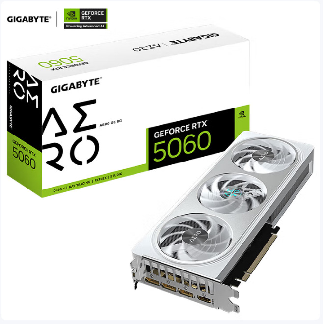 GIGABYTE  5060 GAMING OC WHITE 8G