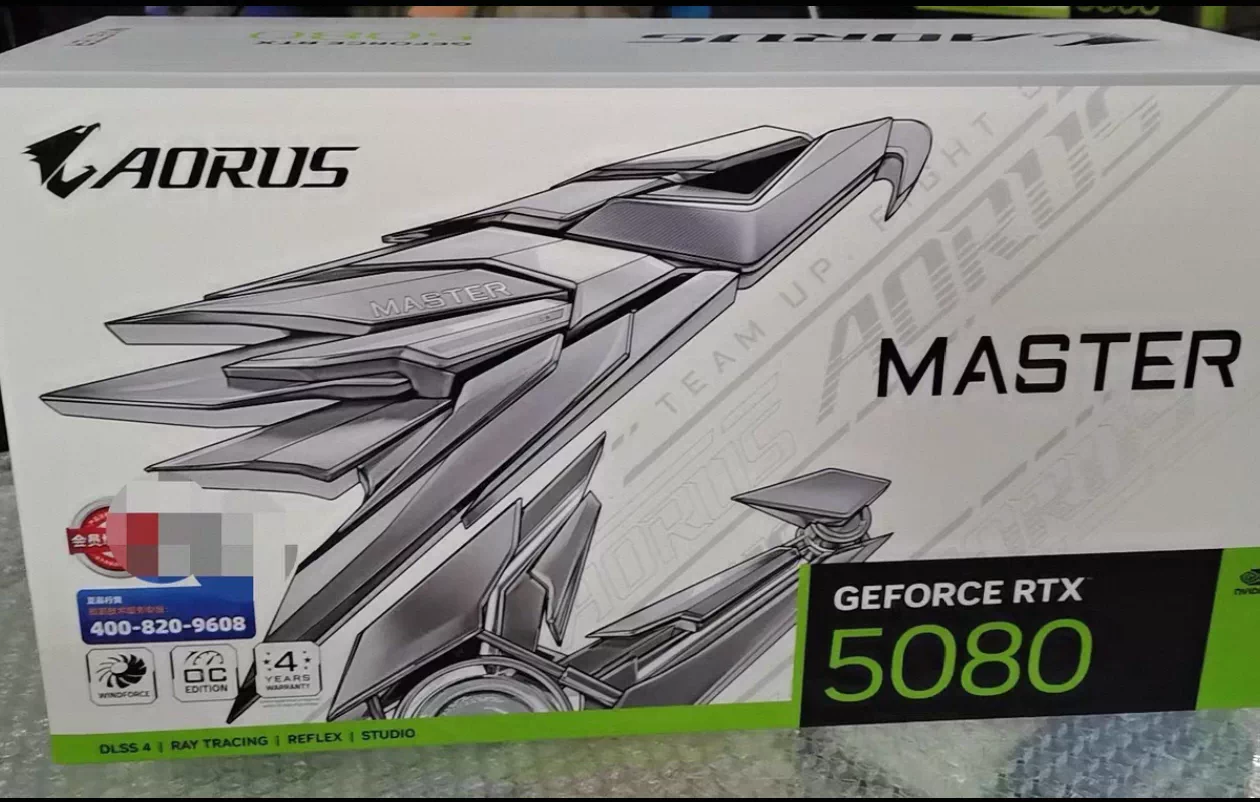 GIGABYTE AERO GeForce RTX 5080 16G OC