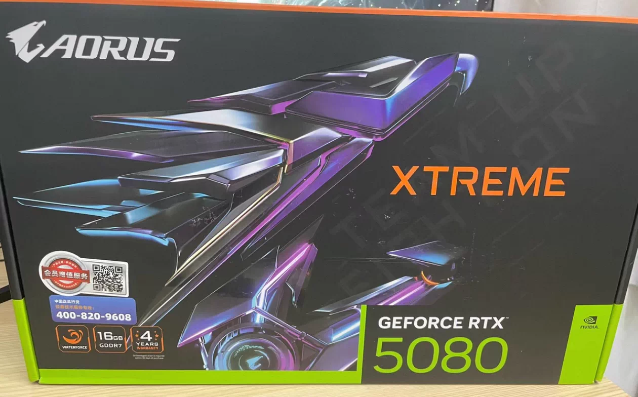 GIGABYTE 5080 XTREME WATERFORCE 16G OC