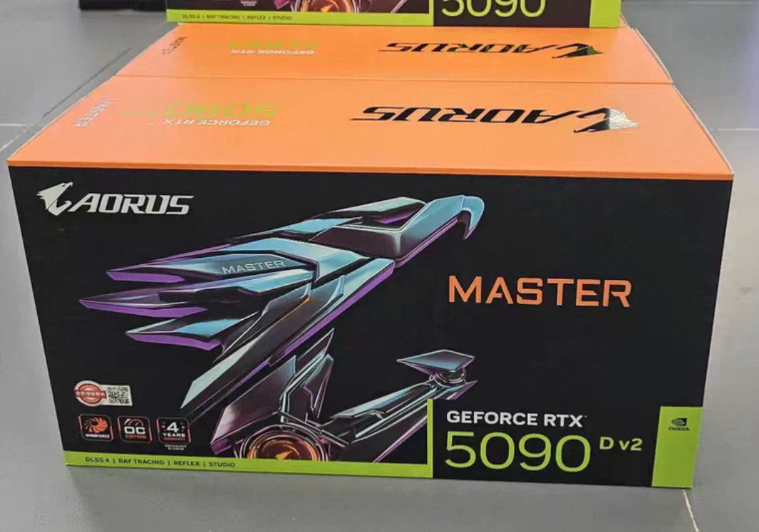GIGABYTE AORUS   RTX 5090 D V2 MASTER 24G