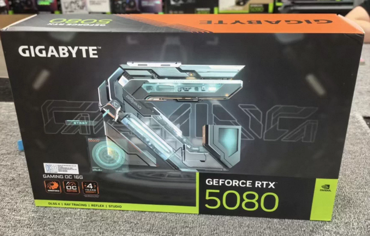 GIGABYTE GeForce RTX 5080 GAMING OC 16G