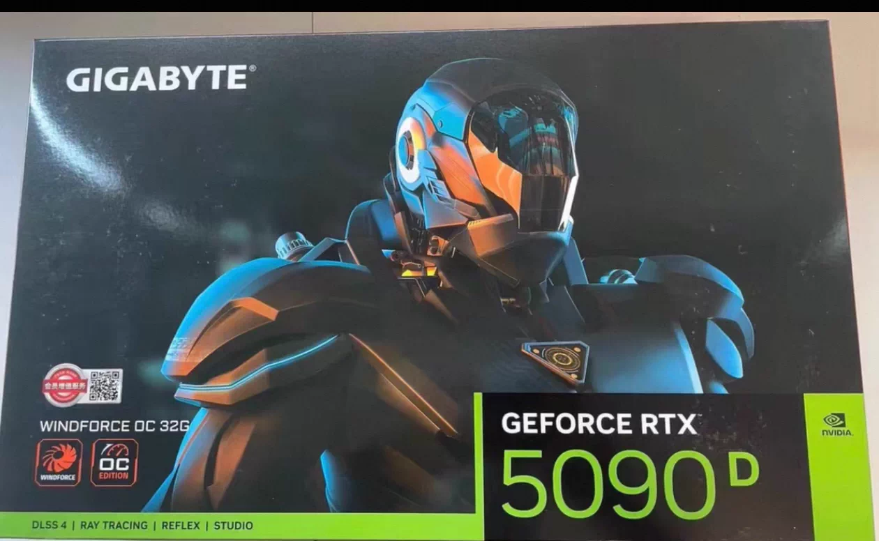 GIGABYTE  RTX 5090 D WINDFORCE OC 32G