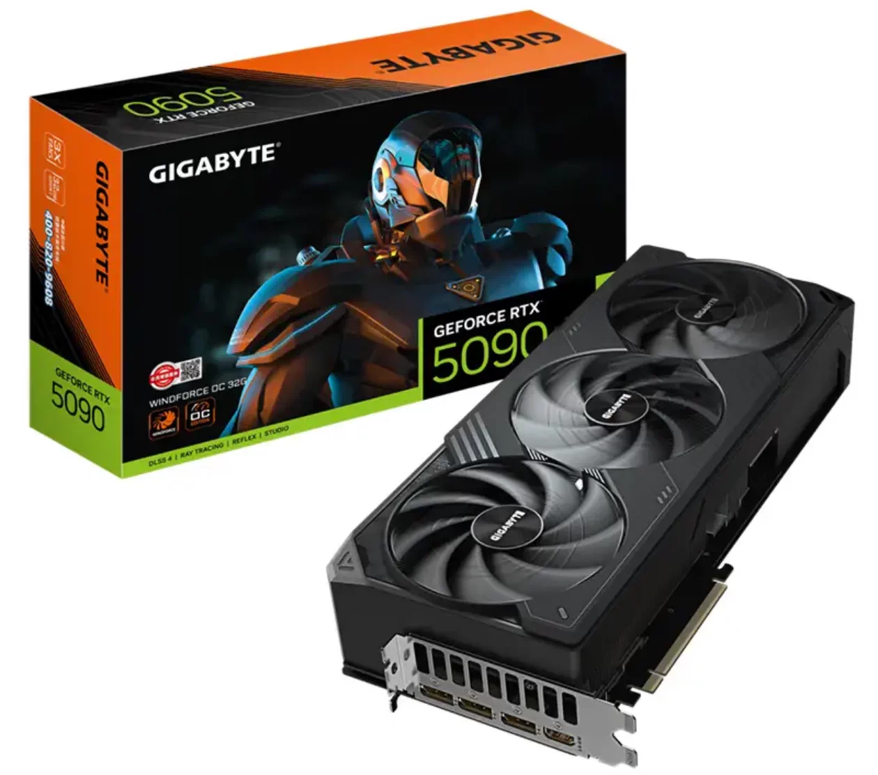 GIGABYTE   RTX 5090 WINDFORCE OC 32G