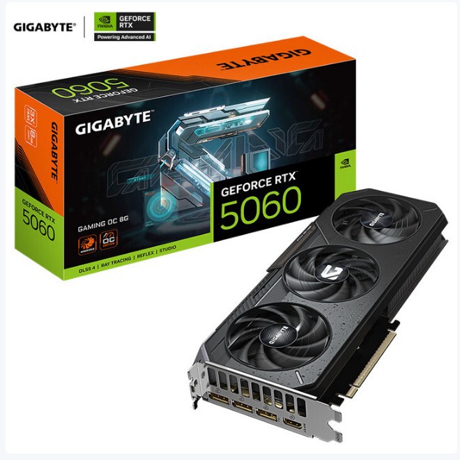 GIGABYTE RTX 5060 GAMING OC 8G