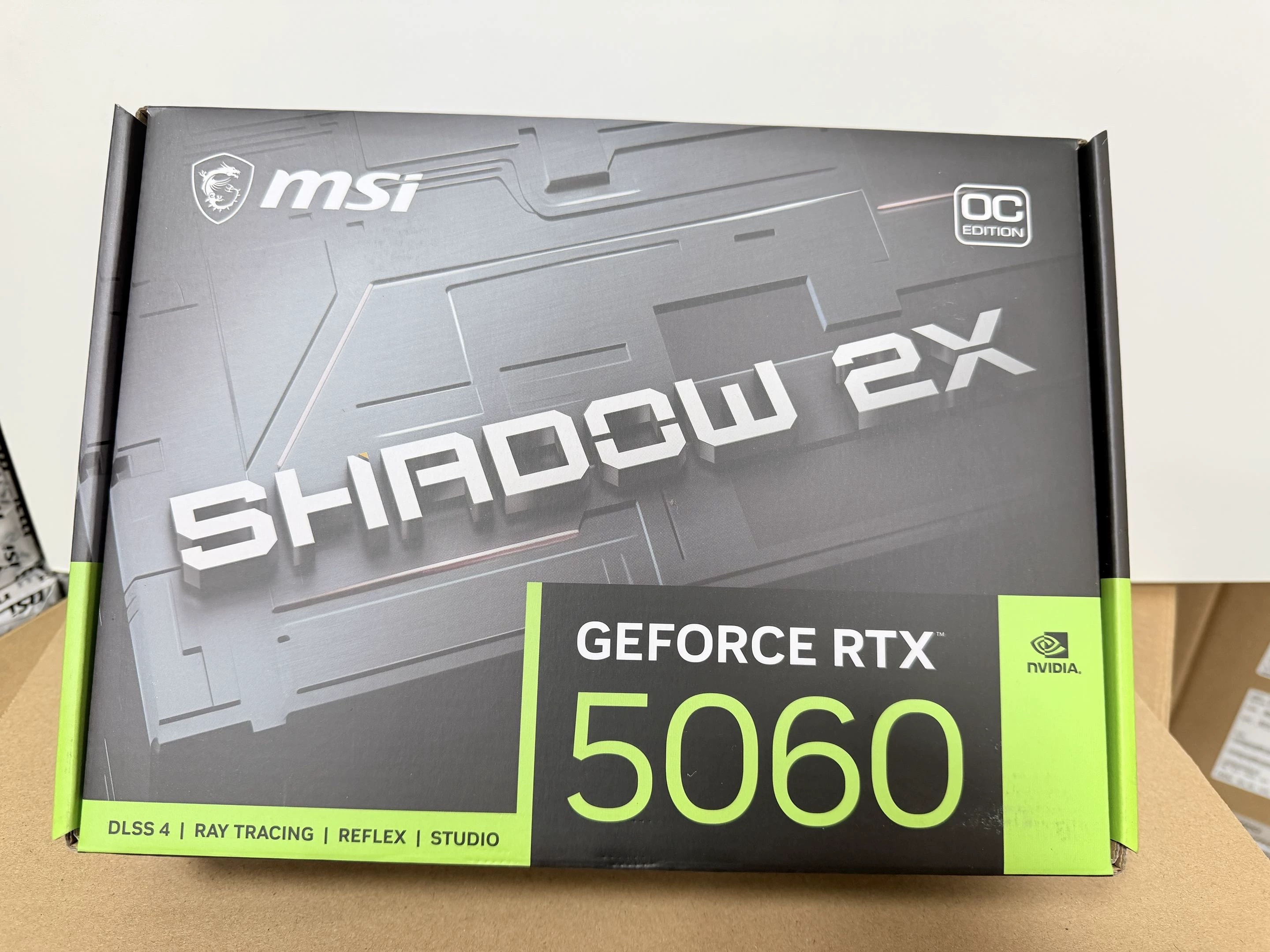 MSI GeForce RTX 5060 8G SHADOW 2X OC