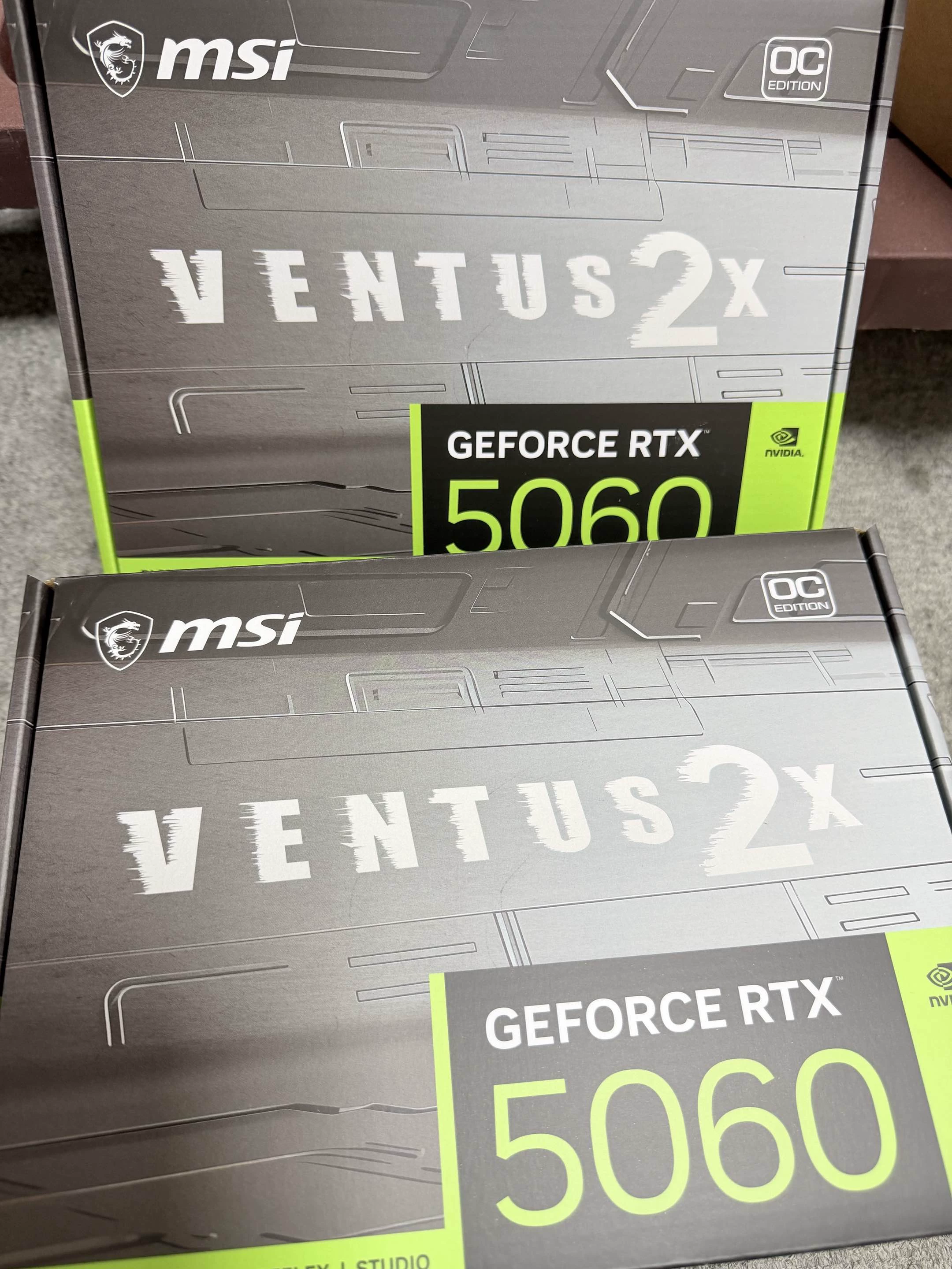 MSI GeForce RTX 5060 8G VENTUS 2X OC