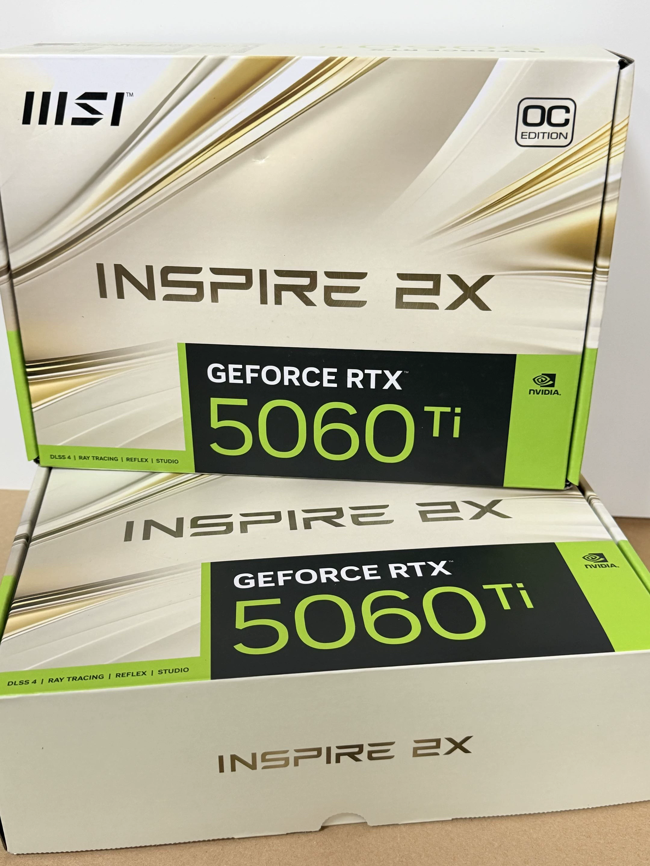 MSI GeForce RTX 5060 Ti 8G INSPIRE 2X OC