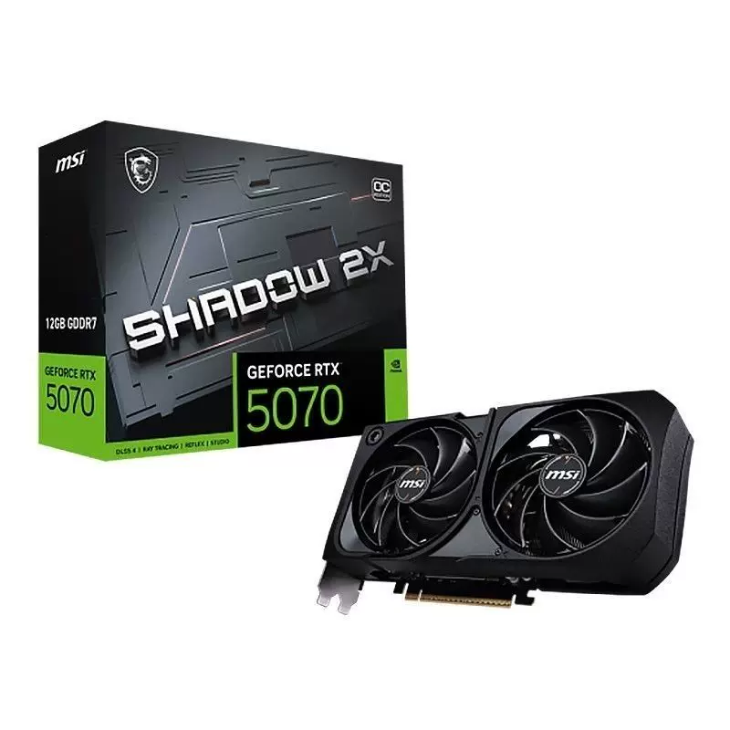 MSI GeForce RTX 5070 12G SHADOW 2X OC