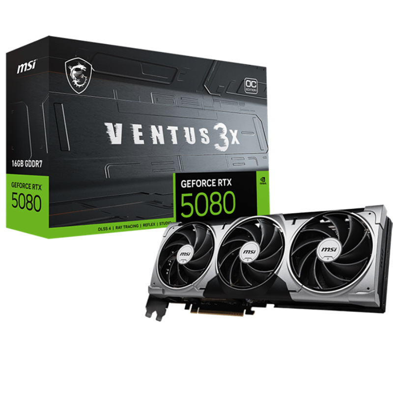MSI GeForce RTX 5080 16G GAMING TRIO OC
