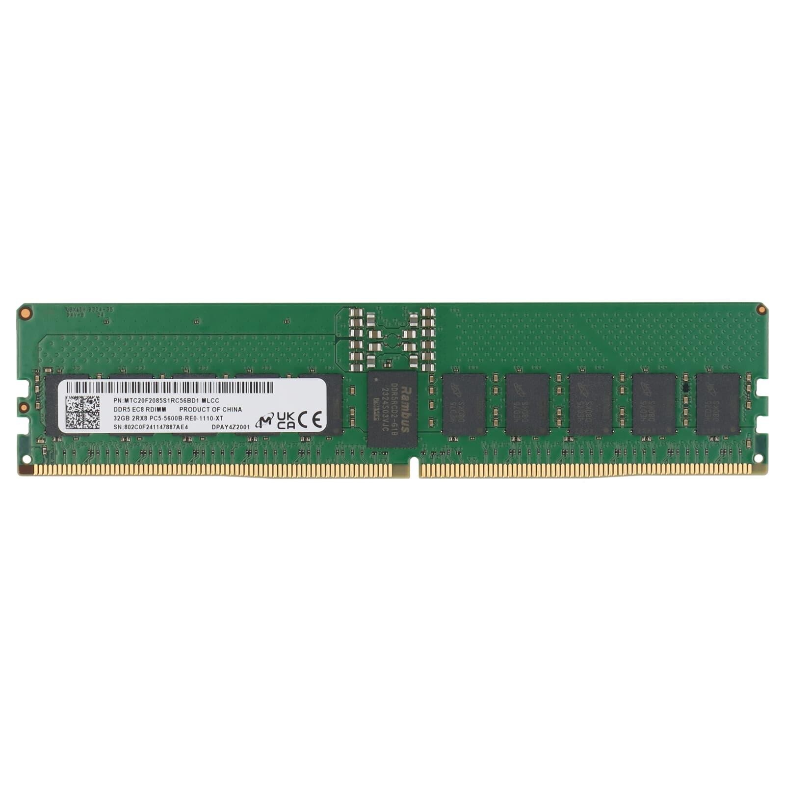 Micron 32GB DDR5-5600 ECC RDIMM
