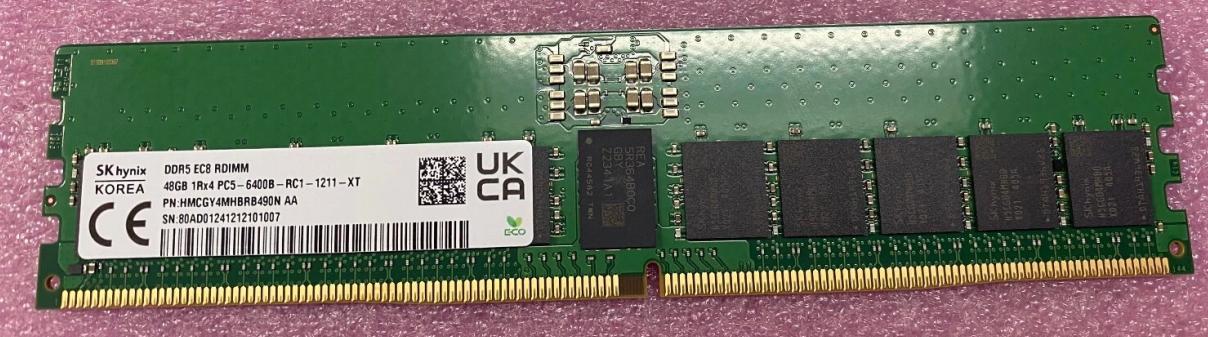 Micron 48GB DDR5-6400 ECC RDIMM