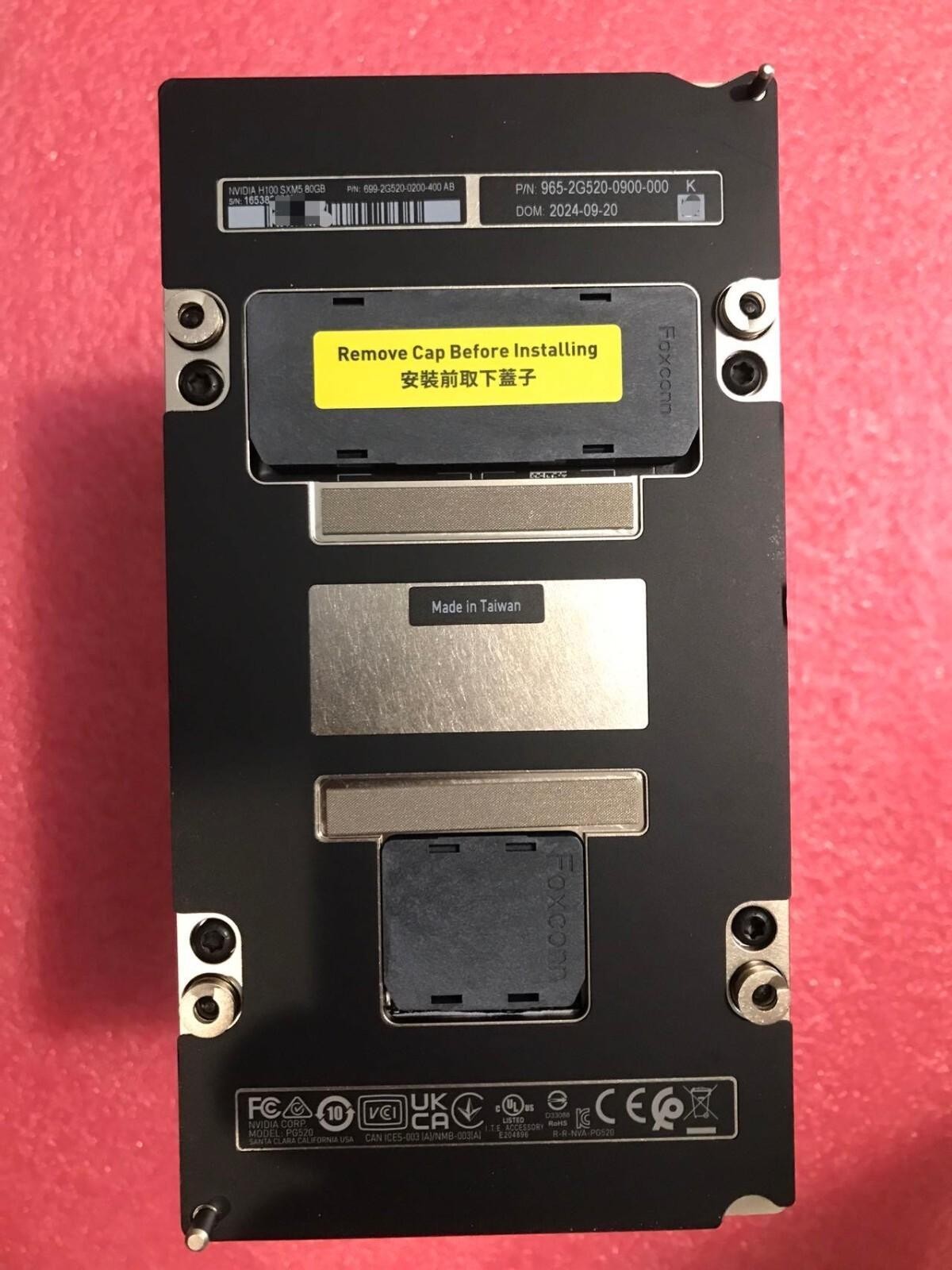 NVIDIA H100 SXM 80GB