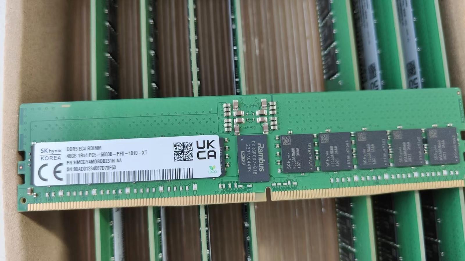 SK 48GB DDR5-5600 ECC RDIMM