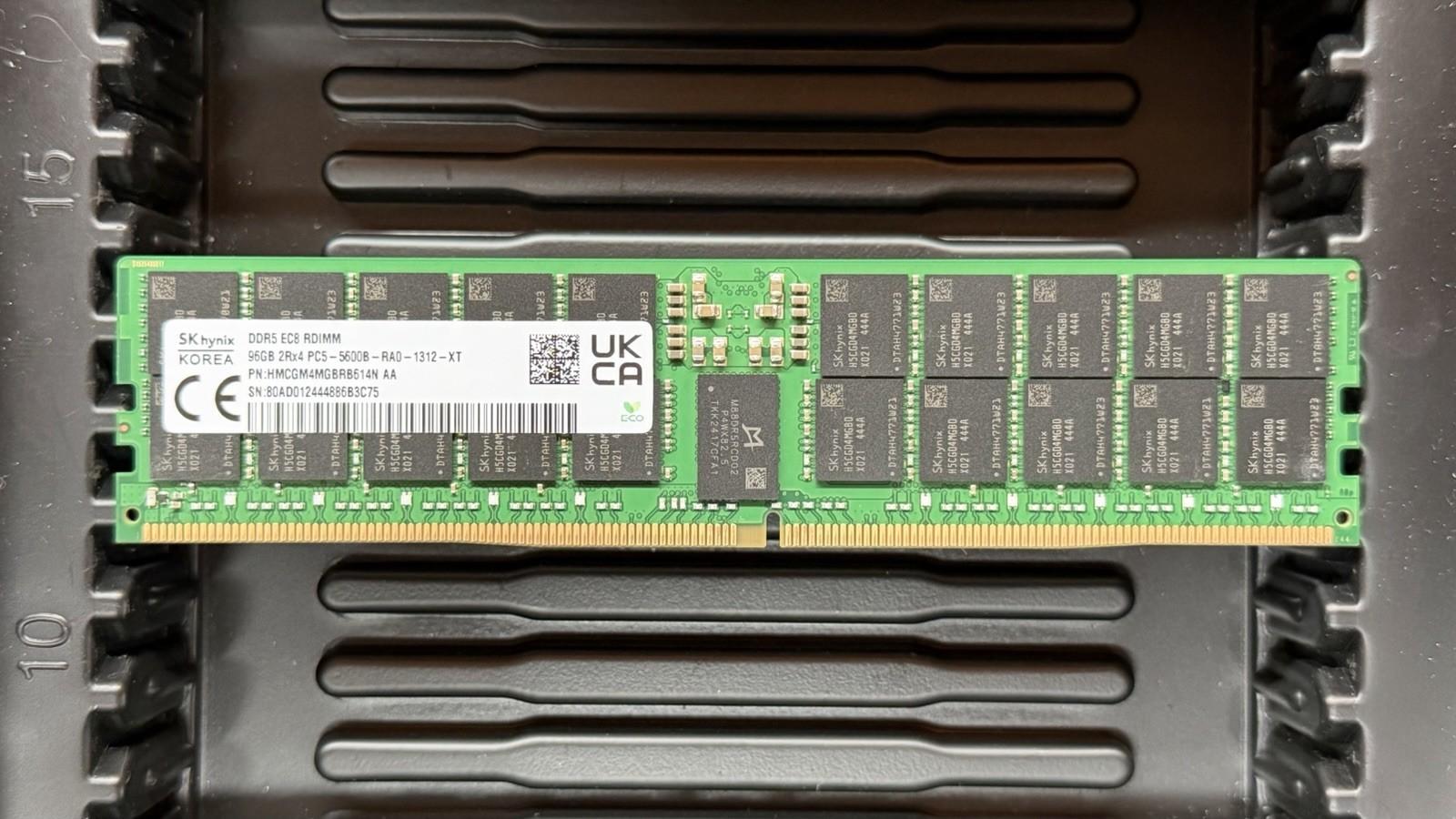 SK 96GB DDR5-5600 ECC RDIMM