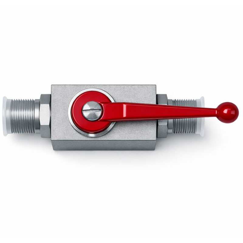 STAUFF Ball Valve BBV-2-16S-8001-P High Pressure Hydraulic Valve up to 500 Bar