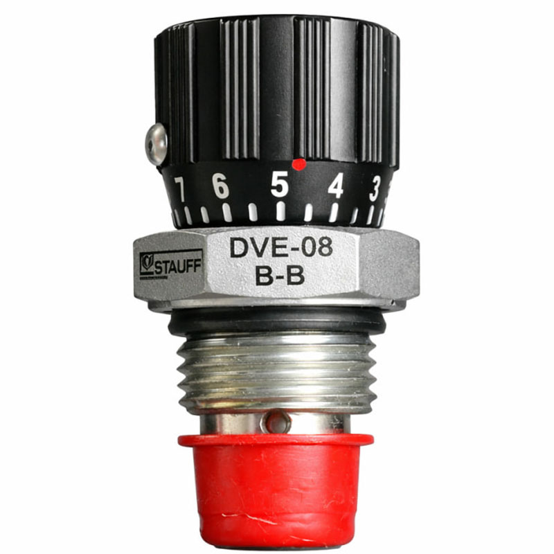 STAUFF Hydraulic Throttle Valve DVE-08-B-B Flow Control Valve for Industrial Applications