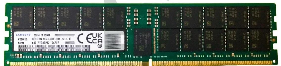 Samsung 96GB DDR5-6400 ECC RDIMM